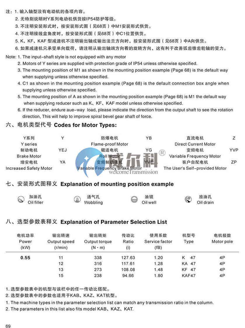 K系列斜齒-螺旋錐齒輪減速機(jī)尺寸7.jpg